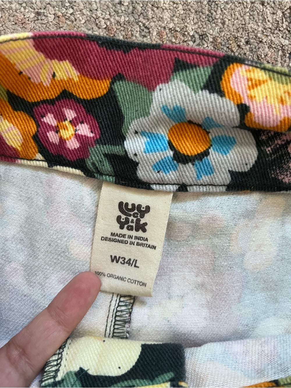 Lucy & Yak Floral Pants - Picture 4 of 11